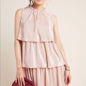 ESTELLE TIERED TUNIC Anthropologie Dress